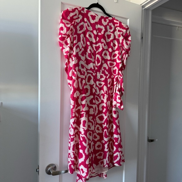 Isabel Marant pink & white leopard animal print Carley dress - Medium (FR 44) - Picture 11 of 12